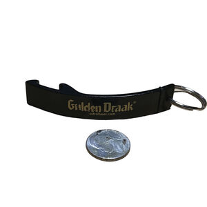 Gulden Draak Bottle Opener Unisex Bar Accessory Black Gold